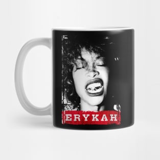 Erykah Badu - Vintage Halftone Mug